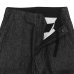 画像4: ENGINEERED GARMENTS（エンジニアードガーメンツ）Fatigue Pant（ファティーグパンツ）"Cotton Cone Denim" / Black（ブラック） (4)