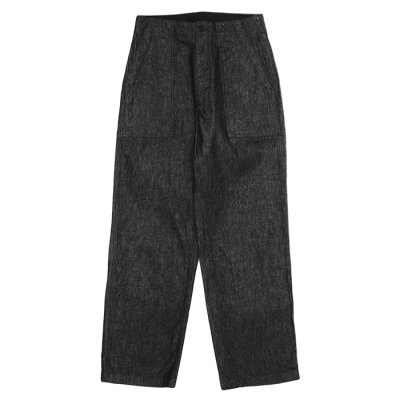 画像1: ENGINEERED GARMENTS（エンジニアードガーメンツ）Fatigue Pant（ファティーグパンツ）"Cotton Cone Denim" / Black（ブラック）