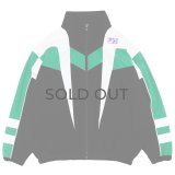 NEEDLES×FILA（ニードルズ×フィラ）Star Cut Over Sized Windbreaker（スターカットオーバーサイズドウィンドブレイカー）/ Black×Whiet×Green（ブラック×ホワイト×グリーン）