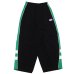 画像1: NEEDLES×FILA（ニードルズ×フィラ）H.D Wind Pant（ヒザデルウインドパンツ）/ Black×White×Green（ブラック×ホワイト×グリーン） (1)