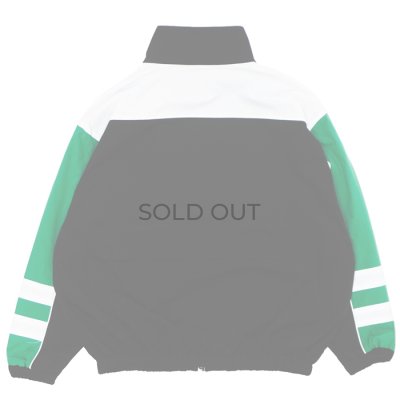 画像2: NEEDLES×FILA（ニードルズ×フィラ）Star Cut Over Sized Windbreaker（スターカットオーバーサイズドウィンドブレイカー）/ Black×Whiet×Green（ブラック×ホワイト×グリーン）