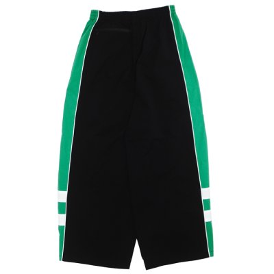 画像2: NEEDLES×FILA（ニードルズ×フィラ）H.D Wind Pant（ヒザデルウインドパンツ）/ Black×White×Green（ブラック×ホワイト×グリーン）