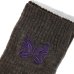 画像2: NEEDLES（ニードルズ）Rib Socks（リブソックス）"Shetland Wool" / Umber（アンバー） (2)