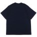 画像2: Yonetomi NEW BASIC（ヨネトミニューベーシック）GARMENT DYE BORDER T-SHIRT（ガーメントダイボーダーTシャツ）/ NAVY×NAVY（ネイビー×ネイビー） (2)