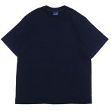 Yonetomi NEW BASIC（ヨネトミニューベーシック）GARMENT DYE BORDER T-SHIRT（ガーメントダイボーダーTシャツ）/ NAVY×NAVY（ネイビー×ネイビー）