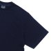 画像4: Yonetomi NEW BASIC（ヨネトミニューベーシック）GARMENT DYE BORDER T-SHIRT（ガーメントダイボーダーTシャツ）/ NAVY×NAVY（ネイビー×ネイビー） (4)