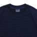 画像3: Yonetomi NEW BASIC（ヨネトミニューベーシック）GARMENT DYE BORDER T-SHIRT（ガーメントダイボーダーTシャツ）/ NAVY×NAVY（ネイビー×ネイビー） (3)