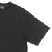 画像4: Yonetomi NEW BASIC（ヨネトミニューベーシック）GARMENT DYE BORDER T-SHIRT（ガーメントダイボーダーTシャツ）/ D,Gray×D,Gray（ダークグレー×ダークグレー） (4)