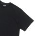 画像4: Yonetomi NEW BASIC（ヨネトミニューベーシック）GARMENT DYE BORDER T-SHIRT（ガーメントダイボーダーTシャツ）/ OFF BLACK×OFF BLACK（オフブラック×オフブラック） (4)