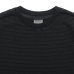 画像3: Yonetomi NEW BASIC（ヨネトミニューベーシック）GARMENT DYE BORDER T-SHIRT（ガーメントダイボーダーTシャツ）/ OFF BLACK×OFF BLACK（オフブラック×オフブラック） (3)