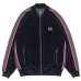 画像1: NEEDLES（ニードルズ）Rib Collar Track Jacket（リブカラートラックジャケット）"C/PE Velour" / Navy（ネイビー） (1)
