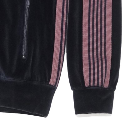 画像6: NEEDLES（ニードルズ）Rib Collar Track Jacket（リブカラートラックジャケット）"C/PE Velour" / Navy（ネイビー）