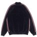 画像2: NEEDLES（ニードルズ）Rib Collar Track Jacket（リブカラートラックジャケット）"C/PE Velour" / Navy（ネイビー） (2)