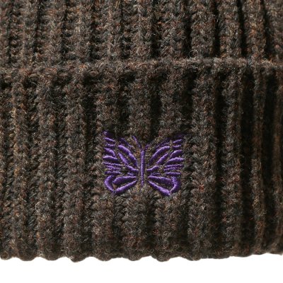 画像4: NEEDLES（ニードルズ）Watch Cap（ワッチキャップ）"Shetland Wool" / Umber（アンバー）