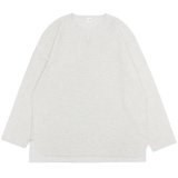 blurhms ROOTSTOCK（ブラームスルーツストック）Rough&Smooth Thermal Over-Neck L/S（ラフ&スムースサーマルオーバーネックシャツ ロングスリーブ）/ Heather Oatmeal（ヘザーオートミール）