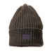 画像1: NEEDLES（ニードルズ）Watch Cap（ワッチキャップ）"Shetland Wool" / Umber（アンバー） (1)