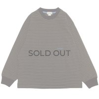 L.L.Bean Japan Edition（エルエルビーン ジャパンエディション）Union Long-Sleeve Stripe Tee（ユニオン ロングスリーブT） / Brown×Yellow×Blue（ブラウン×イエロー×ブルー）