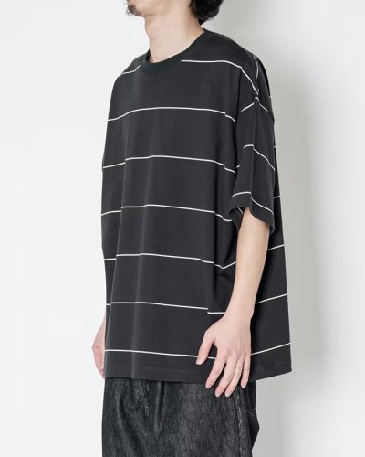 画像8: EVCON（エビコン）BORDER WIDE S/S TEE（ボーダーワイドショートスリーブTシャツ） / White（ホワイト）