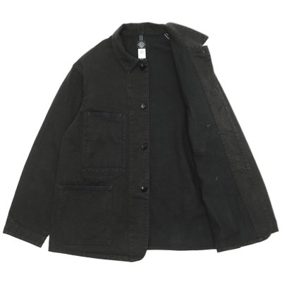 画像3: Post O'Alls（ポストオーバーオールズ）SWEETBEAR 3（スイートベアー 3）"W Flat Twill" / Charcoal（チャコール）