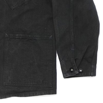 画像6: Post O'Alls（ポストオーバーオールズ）SWEETBEAR 3（スイートベアー 3）"W Flat Twill" / Charcoal（チャコール）