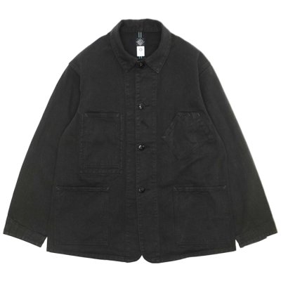 画像1: Post O'Alls（ポストオーバーオールズ）SWEETBEAR 3（スイートベアー 3）"W Flat Twill" / Charcoal（チャコール）