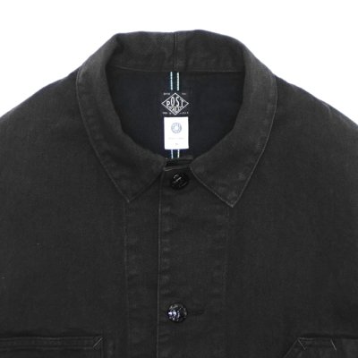 画像4: Post O'Alls（ポストオーバーオールズ）SWEETBEAR 3（スイートベアー 3）"W Flat Twill" / Charcoal（チャコール）