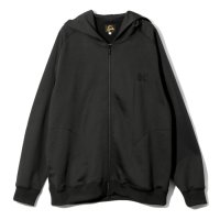 NEEDLES（ニードルズ）Zipper Hoody（ジッパーフーディ）"Bright Jersey" / Black（ブラック）