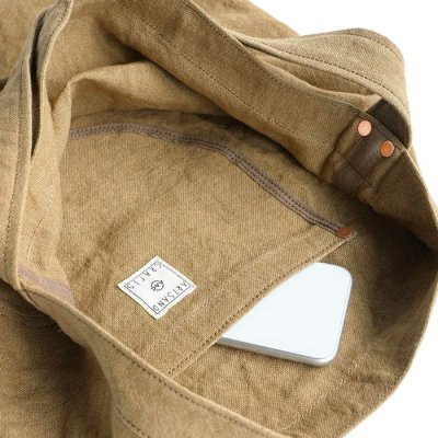 画像6: ARTS&CRAFTS（アーツアンドクラフツ）ONE STRAP SHOULDER（ワンストラップショルダー）"Linen Canvas" / Mustard（マスタード）