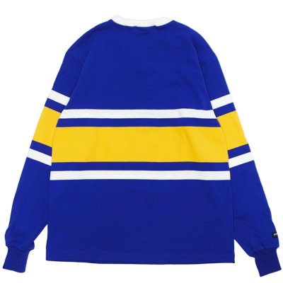 画像2: ※Exclusive※ BARBARIAN（バーバリアン）Light Weight Crew Neck Shirt（ライトウェイト クルーネックシャツ） "8oz Jersey" / Royal×White×Gold（ロイヤルブルー×ホワイト×ゴールド）