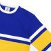 画像4: ※Exclusive※ BARBARIAN（バーバリアン）Light Weight Crew Neck Shirt（ライトウェイト クルーネックシャツ） "8oz Jersey" / Royal×White×Gold（ロイヤルブルー×ホワイト×ゴールド） (4)