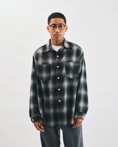 画像7: Post O'Alls（ポストオーバーオールズ）St.Louis 2（セント・ルイス2）”Wool Hombre" / Black（ブラック）