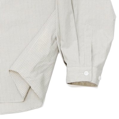 画像5: EVCON（エビコン）GRAPHCHECK TYPEWRITER L/S SHIRT（グラフチェックタイプライターロングスリーブシャツ） / Off White （オフホワイト）