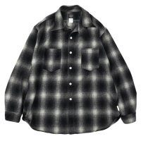 Post O'Alls（ポストオーバーオールズ）St.Louis 2（セント・ルイス2）”Wool Hombre" / Black（ブラック）