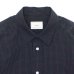 画像3: EVCON（エビコン）GRAPHCHECK TYPEWRITER L/S SHIRT（グラフチェックタイプライターロングスリーブシャツ） / D.NAVY （ダークネイビー） (3)