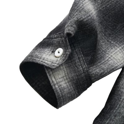 画像4: Post O'Alls（ポストオーバーオールズ）St.Louis 2（セント・ルイス2）”Wool Hombre" / Black（ブラック）