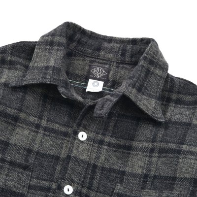 画像3: Post O'Alls（ポストオーバーオールズ）St.Louis 2（セント・ルイス2）”Haevy Flannel" / Mono（モノクロ）
