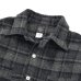 画像3: Post O'Alls（ポストオーバーオールズ）St.Louis 2（セント・ルイス2）”Haevy Flannel" / Mono（モノクロ） (3)
