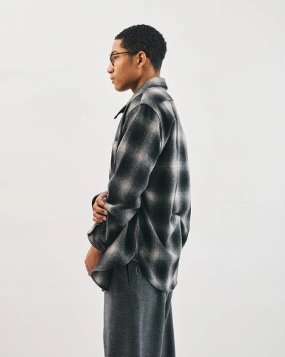 画像8: Post O'Alls（ポストオーバーオールズ）St.Louis 2（セント・ルイス2）”Wool Hombre" / Black（ブラック）