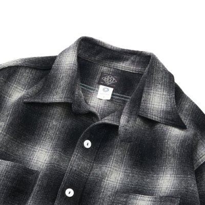 画像3: Post O'Alls（ポストオーバーオールズ）St.Louis 2（セント・ルイス2）”Wool Hombre" / Black（ブラック）