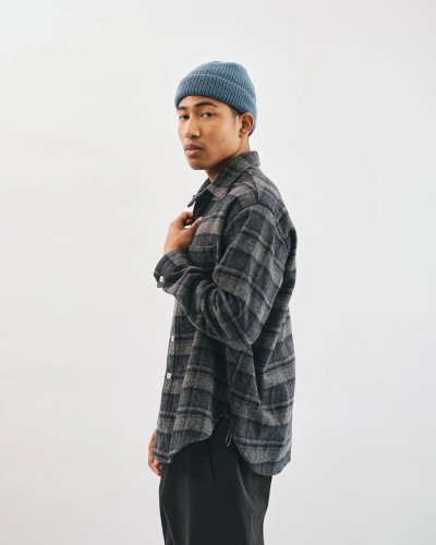 画像8: Post O'Alls（ポストオーバーオールズ）St.Louis 2（セント・ルイス2）”Haevy Flannel" / Mono（モノクロ）