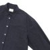 画像4: EVCON（エビコン）GRAPHCHECK TYPEWRITER L/S SHIRT（グラフチェックタイプライターロングスリーブシャツ） / D.NAVY （ダークネイビー） (4)