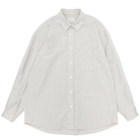 EVCON（エビコン）GRAPHCHECK TYPEWRITER L/S SHIRT（グラフチェックタイプライターロングスリーブシャツ） / Off White （オフホワイト）