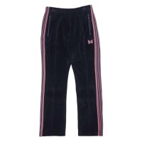 NEEDLES（ニードルズ）Narrow Track Pant（ナロートラックパンツ）"C/PE Velour" / Navy（ネイビー）