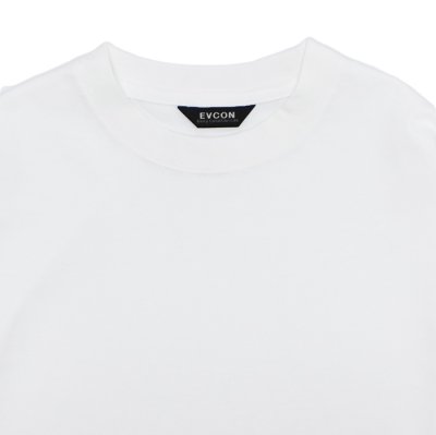 画像3: EVCON（エビコン）MARCERIZATION WIDE L/S TEE（マーセリゼーションワイドロングスリーブTシャツ） / White（ホワイト）