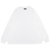 EVCON（エビコン）MARCERIZATION WIDE L/S TEE（マーセリゼーションワイドロングスリーブTシャツ） / White（ホワイト）