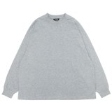 EVCON（エビコン）MARCERIZATION WIDE L/S TEE（マーセリゼーションロングショートスリーブTシャツ） / HEATHER GRAY（ヘザーグレー）