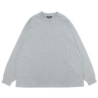 EVCON（エビコン）MARCERIZATION WIDE L/S TEE（マーセリゼーションロングショートスリーブTシャツ） / HEATHER GRAY（ヘザーグレー）