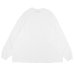 画像2: EVCON（エビコン）MARCERIZATION WIDE L/S TEE（マーセリゼーションワイドロングスリーブTシャツ） / White（ホワイト） (2)