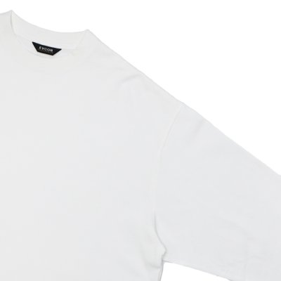 画像4: EVCON（エビコン）MARCERIZATION WIDE L/S TEE（マーセリゼーションワイドロングスリーブTシャツ） / White（ホワイト）