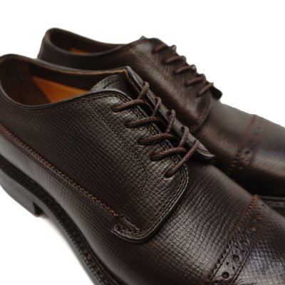 画像8: Rutt shoes（ラットシューズ）FRANCIS（フランシス）"PUNCHED CAP TOE" / DARK BROWN（濃茶）